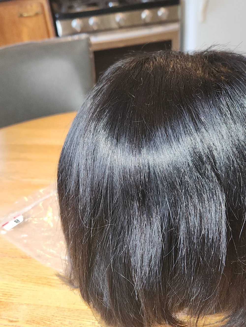 Black 8 Inche Wig
